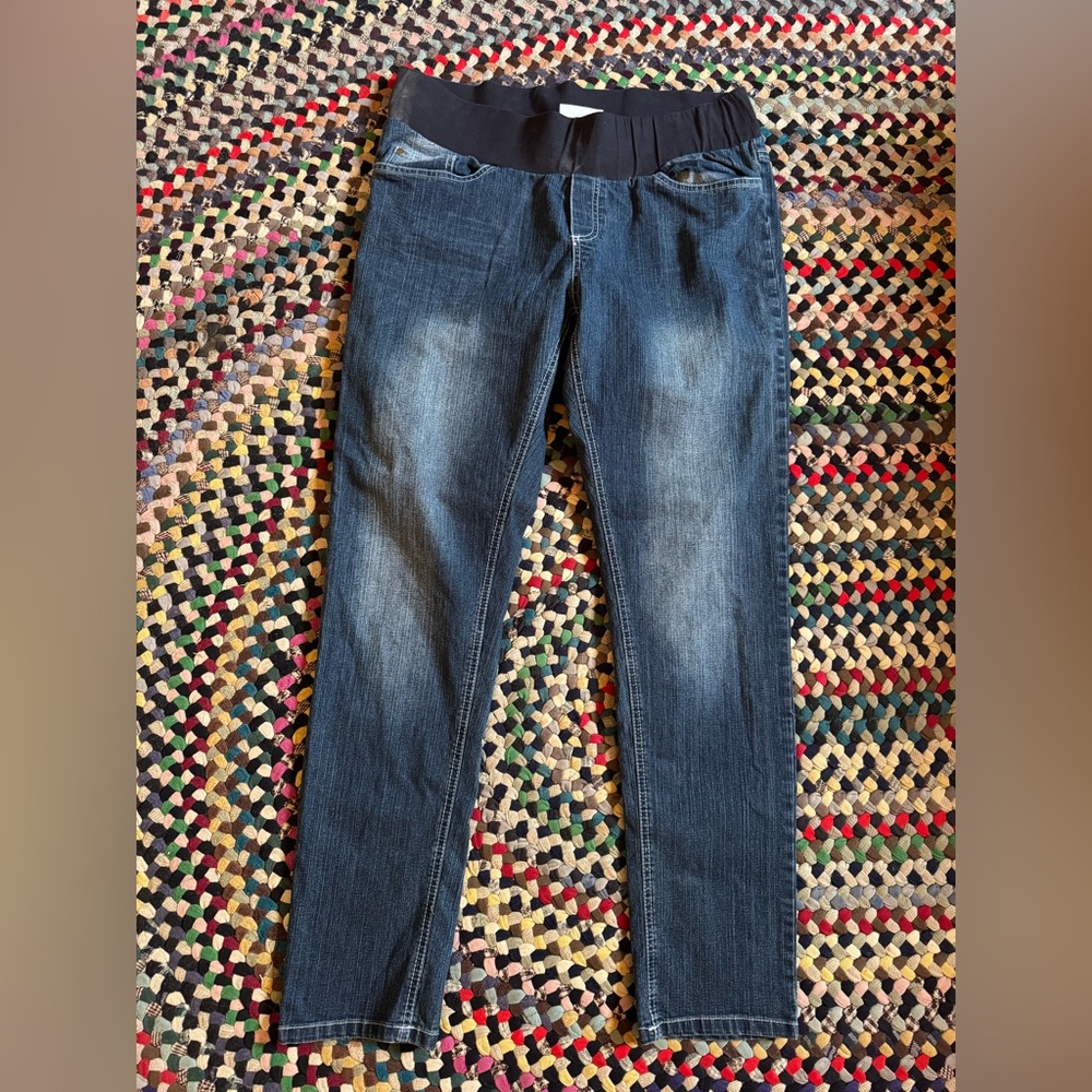 Oh! Mamma Stretch Maternity Jeans - L